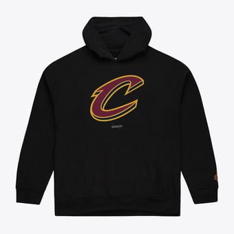 Men's Mitchell & Ness  Black Cleveland Cavaliers Basic Fleece Hoodie