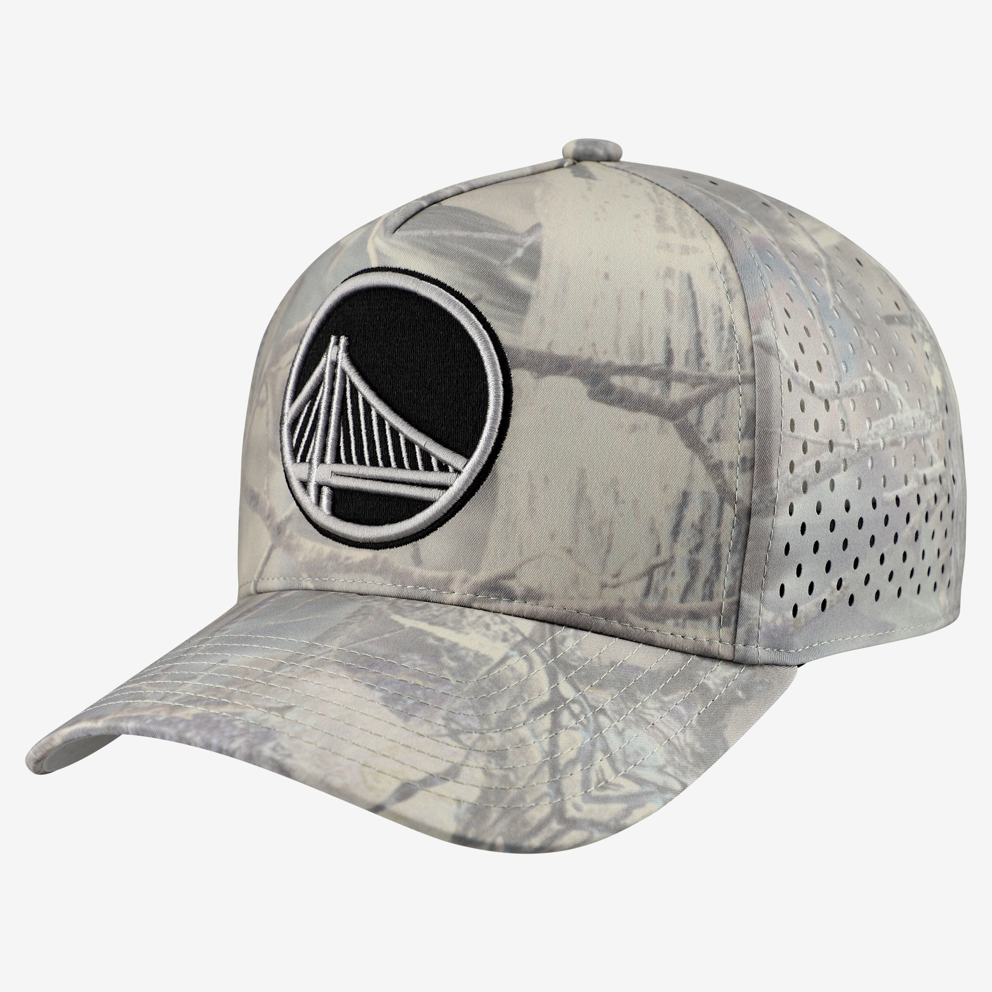 Mitchell & Ness Men's Camo Golden State Warriors Perfect Pro Adjustable Hat - Camo