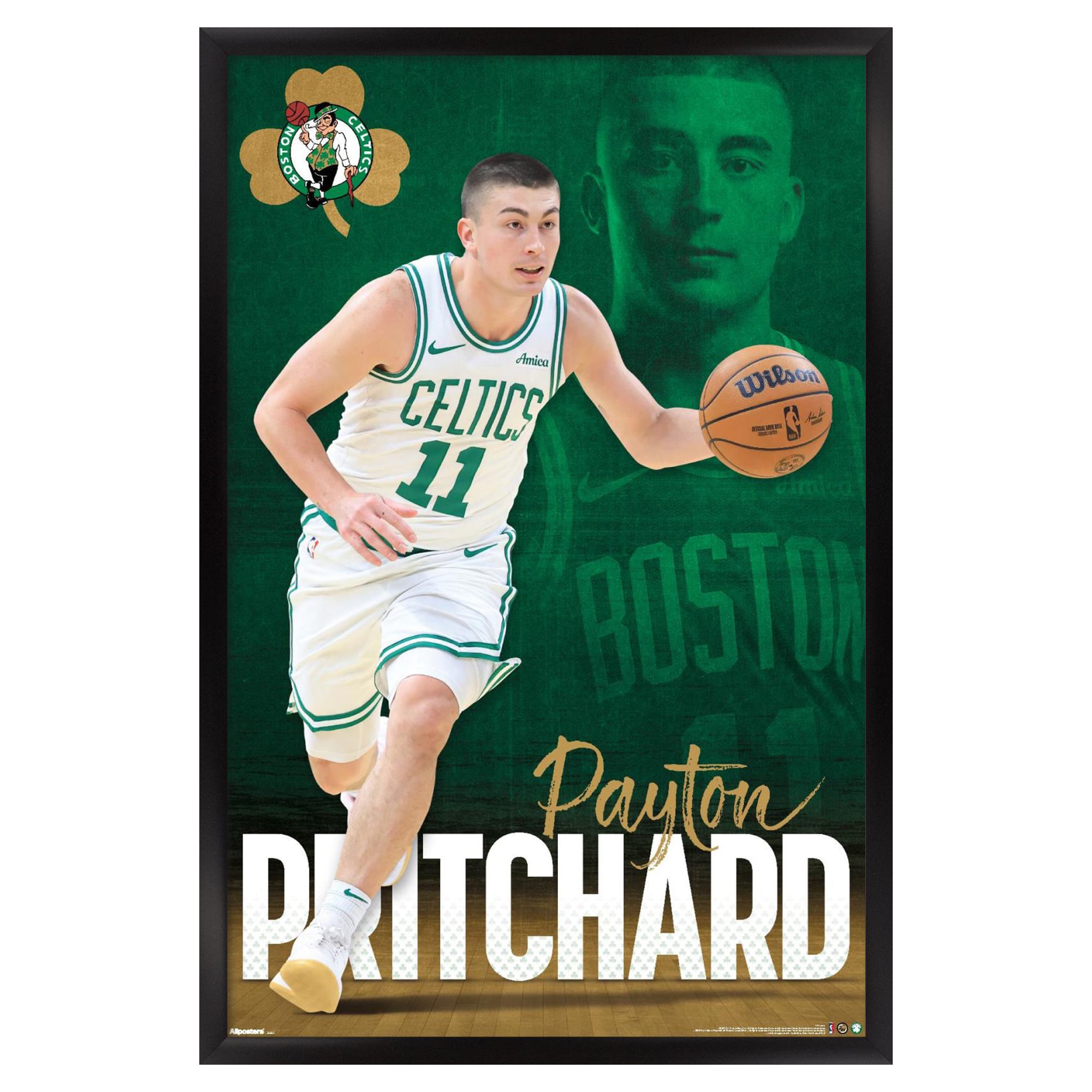 Payton Pritchard Boston Celtics 23" x 34" Framed Player Poster