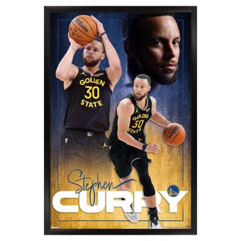 Stephen Curry Golden State Warriors 23" x 34" Framed Player Poster