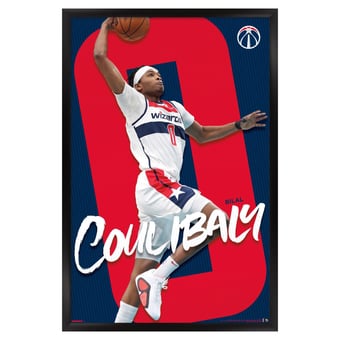 Bilal Coulibaly Washington Wizards 23" x 34" Framed Player Poster