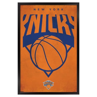 New York Knicks 23" x 34" Framed Poster