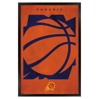 Phoenix Suns 23" x 34" Framed Poster