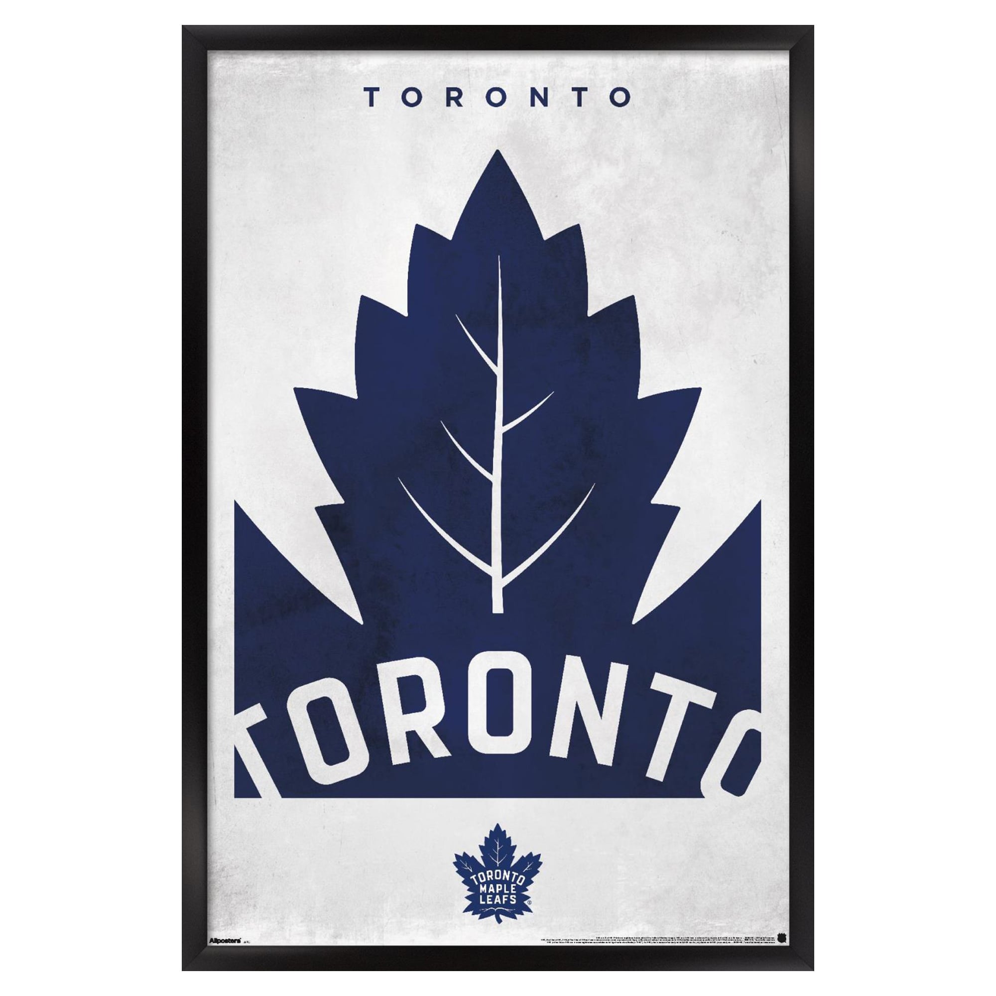 Toronto Maple Leafs 23" x 34" Framed Poster