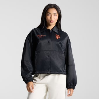 Women's lululemon Black San Francisco Giants Coaches Jacket