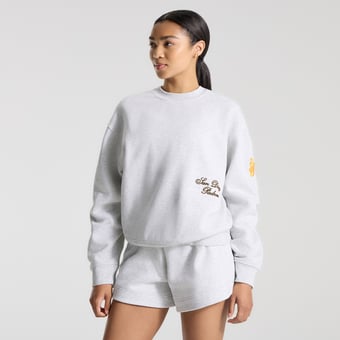Women's lululemon Heathered Core Ultra Light Grey San Diego Padres Oversized Steady State Crew