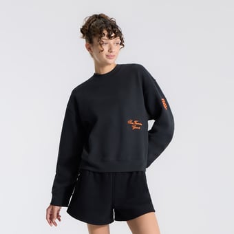 Women's lululemon Black San Francisco Giants Oversized Steady State Crew