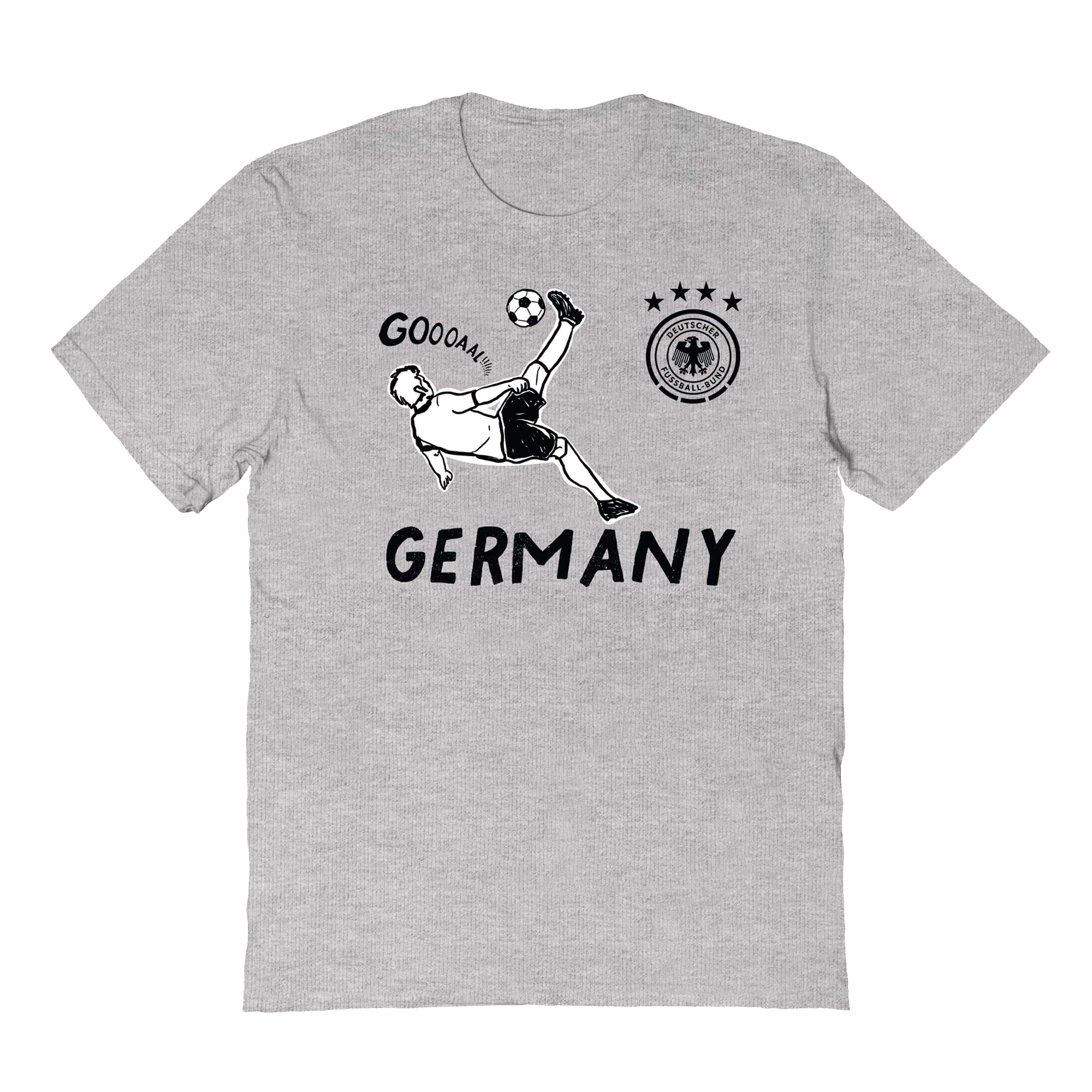 Youth Vive La Fete Gray Germany National Team Chilena Style T-Shirt