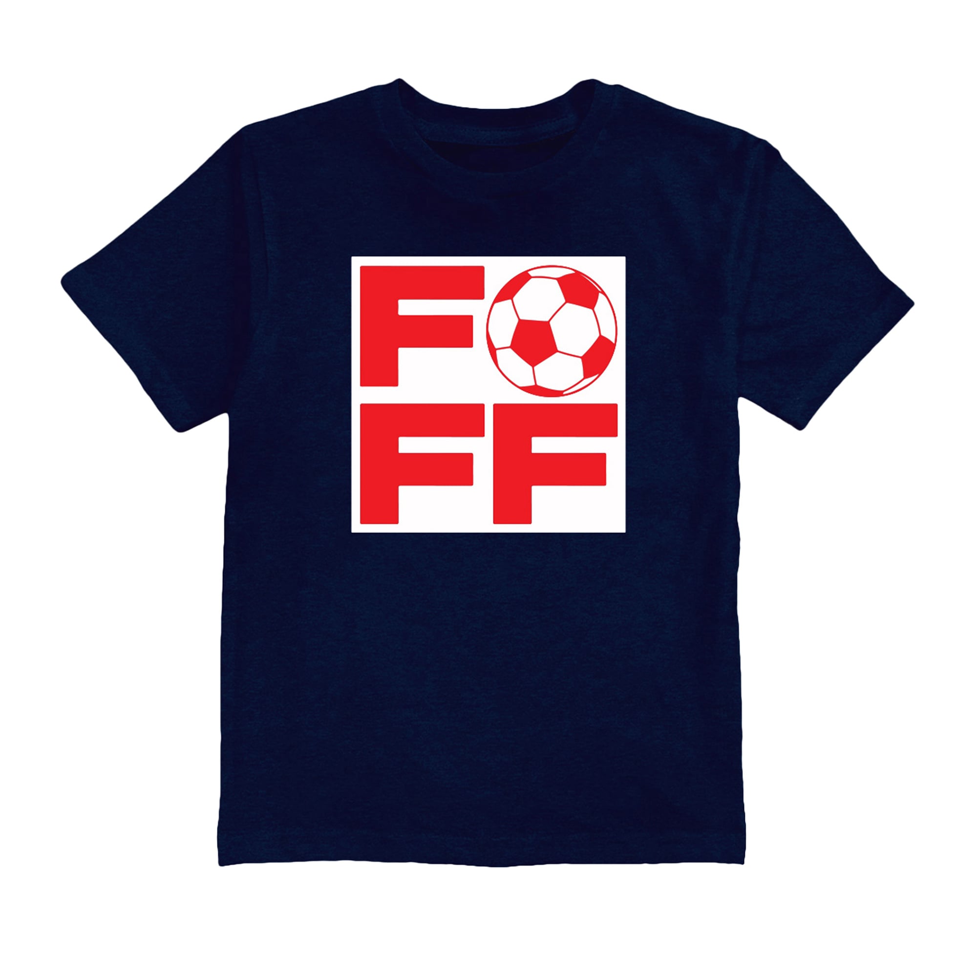 Youth Vive La Fete Navy France National Team FFF Logo T-Shirt