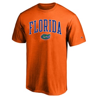 Men's Champion  Orange Florida Gators Champion Big & Tall Team Arch Over Wordmark T-Shirt