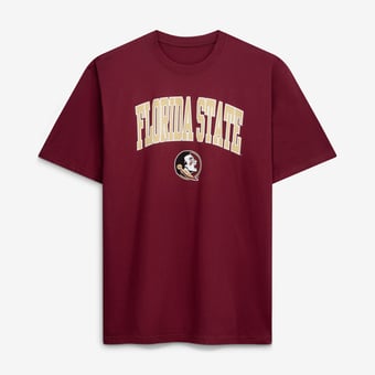 Men's Champion  Garnet Florida State Seminoles Champion Big & Tall Team Arch Over Wordmark T-Shirt