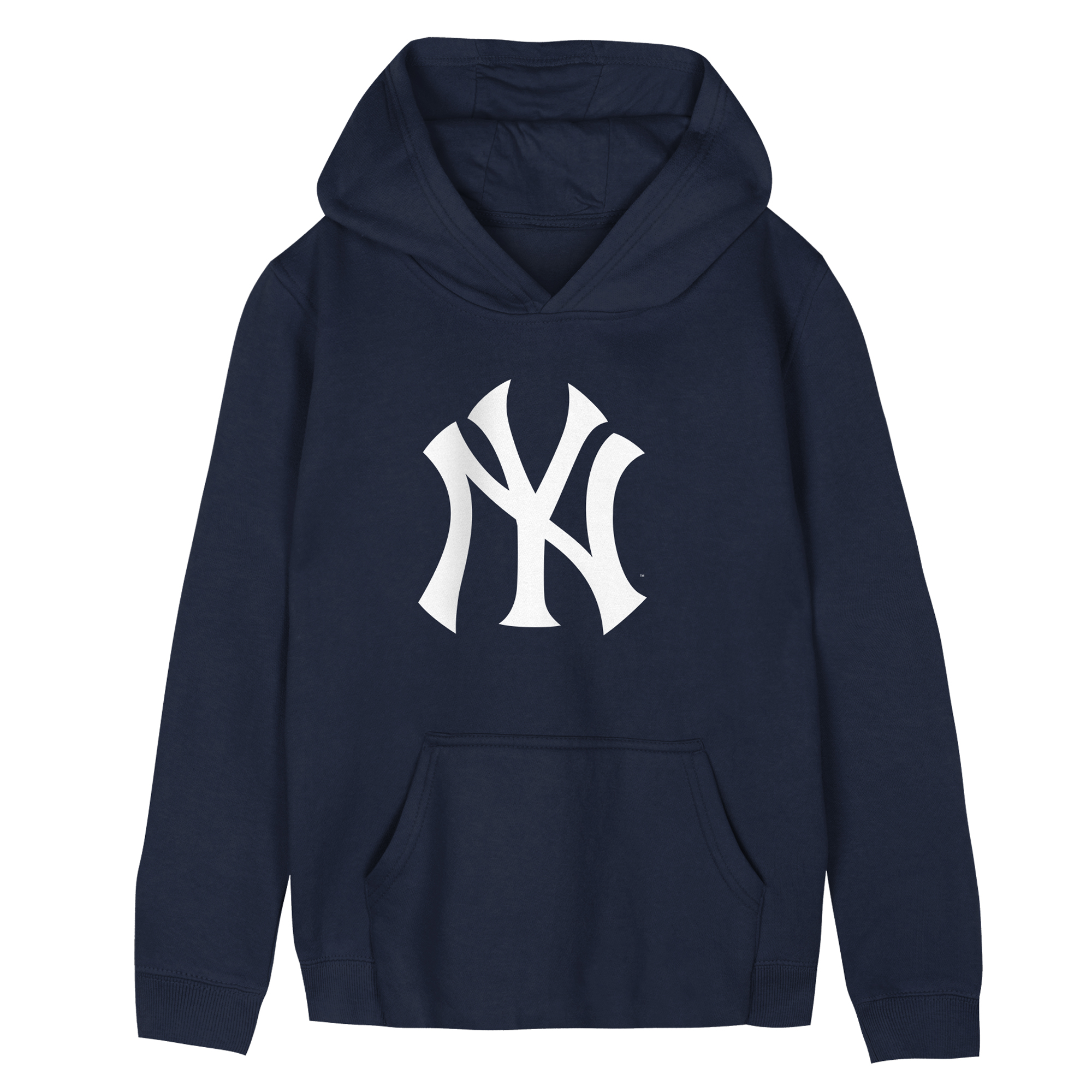 Preschool Outerstuff  Navy New York Yankees Primary Logo Fleece Hoodie