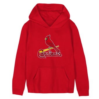 Preschool Outerstuff  Red St. Louis Cardinals Primary Logo Fleece Hoodie