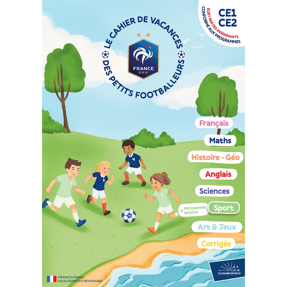France Cahier d'exercices de vacances - CE1/CE2 (7/8 ans)