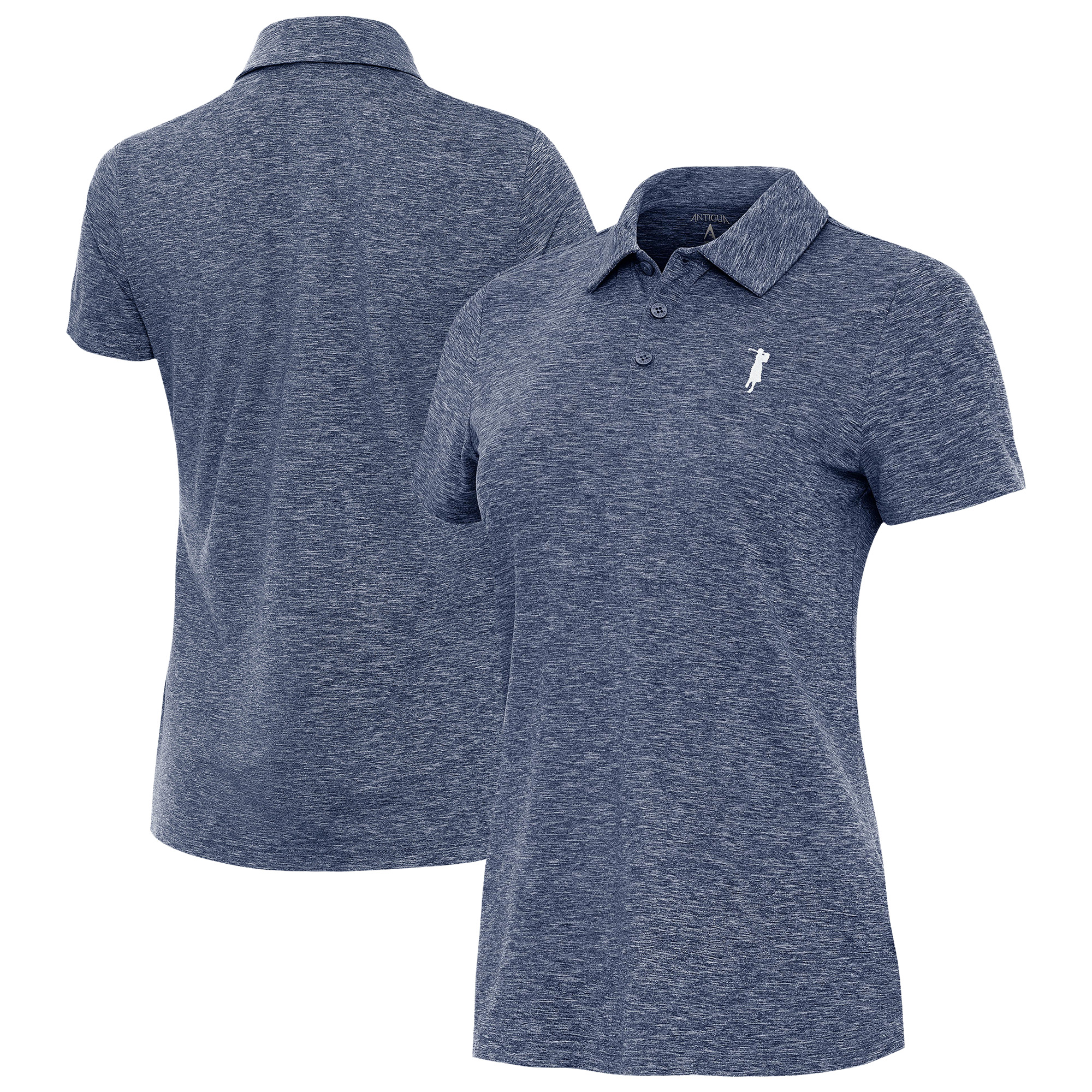 Women’s Antigua Heather Navy Golf House Collection® Matter Polo Women’s Antigua Heather Navy Golf House Collection® Matter Polo