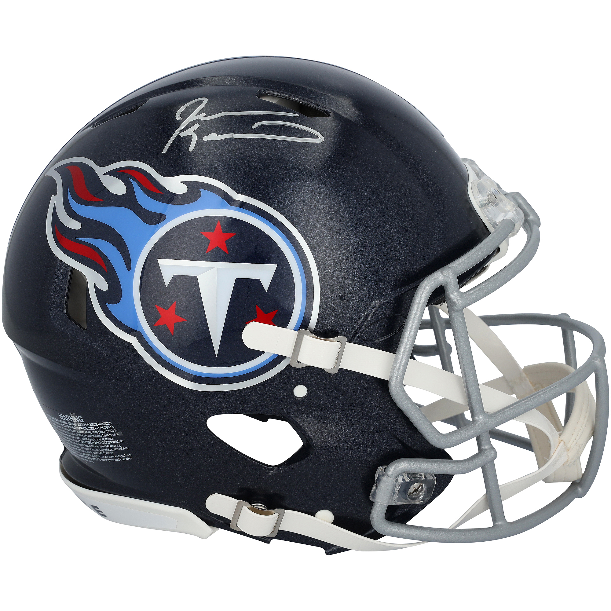 Jevon Kearse Tennessee Titans Autographed Riddell Speed Authentic Helmet