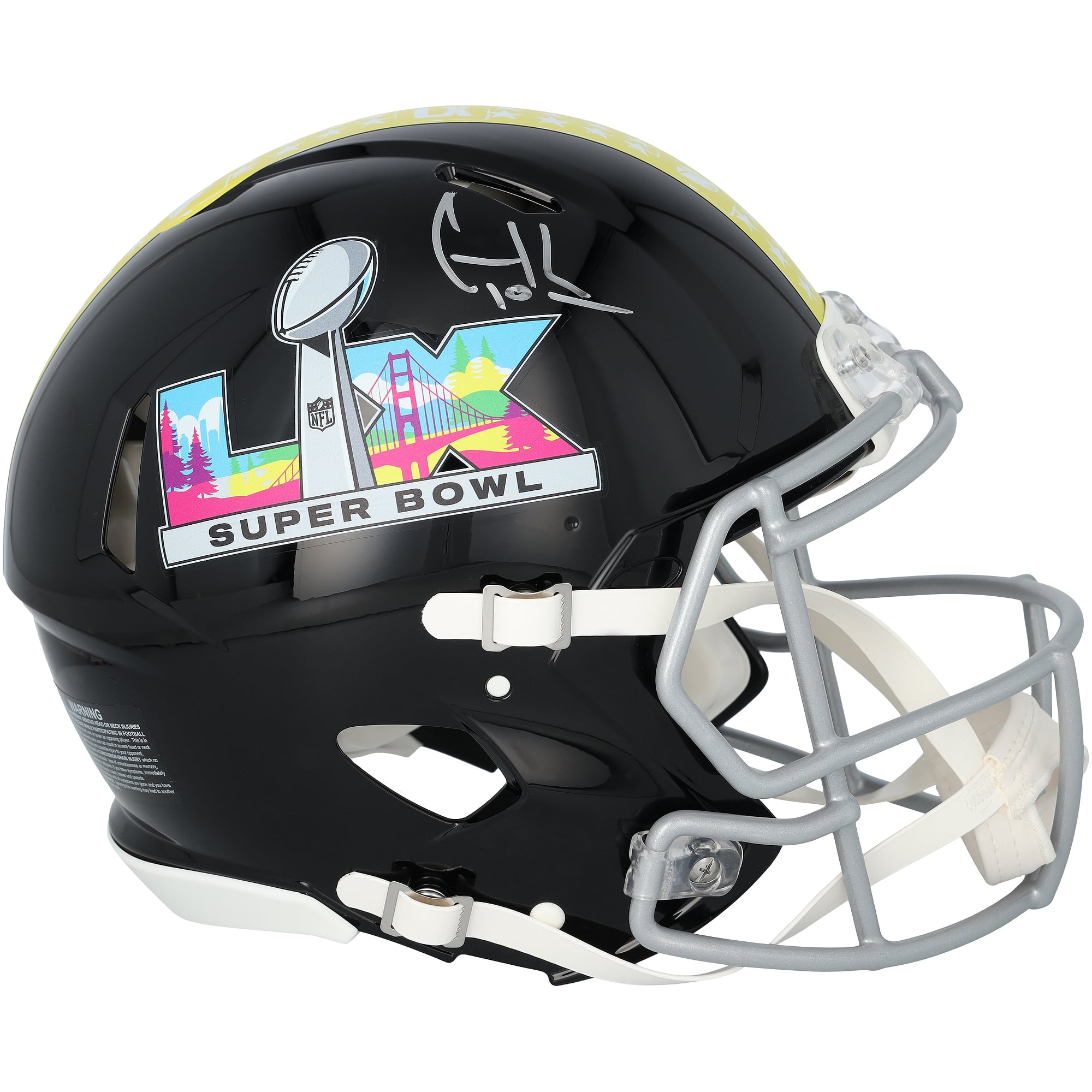 Casco autentico Riddell Speed ​​LX dei Seattle Seahawks autografato da Cooper Kupp, vincitore del Super Bowl LX.