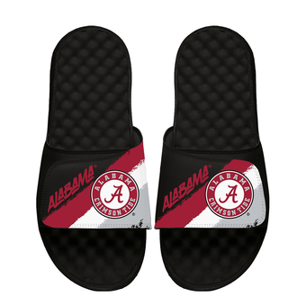 Unisex ISlide Alabama Crimson Tide Paint Stripes Slide Sandals