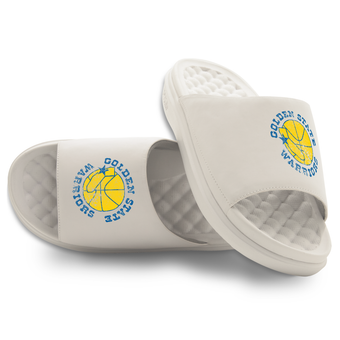 Unisex ISlide Golden State Warriors Logo Motive Slide Sandals