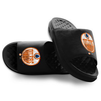 Unisex ISlide Edmonton Oilers Vintage Logo Motive Slide Sandals
