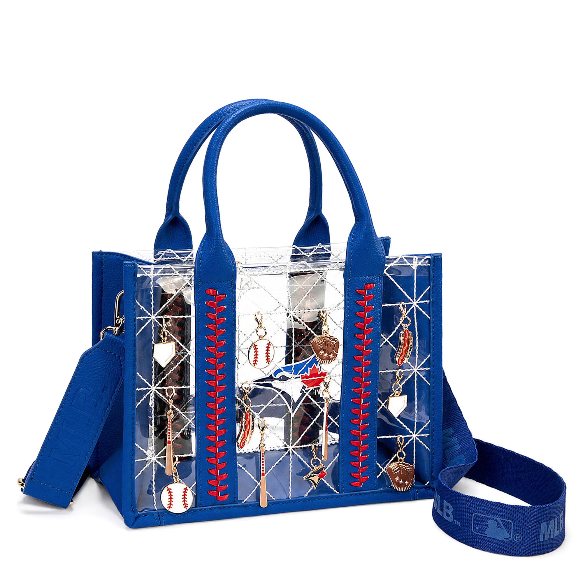 Montana West Toronto Blue Jays Charmed Whipstitch Tote
