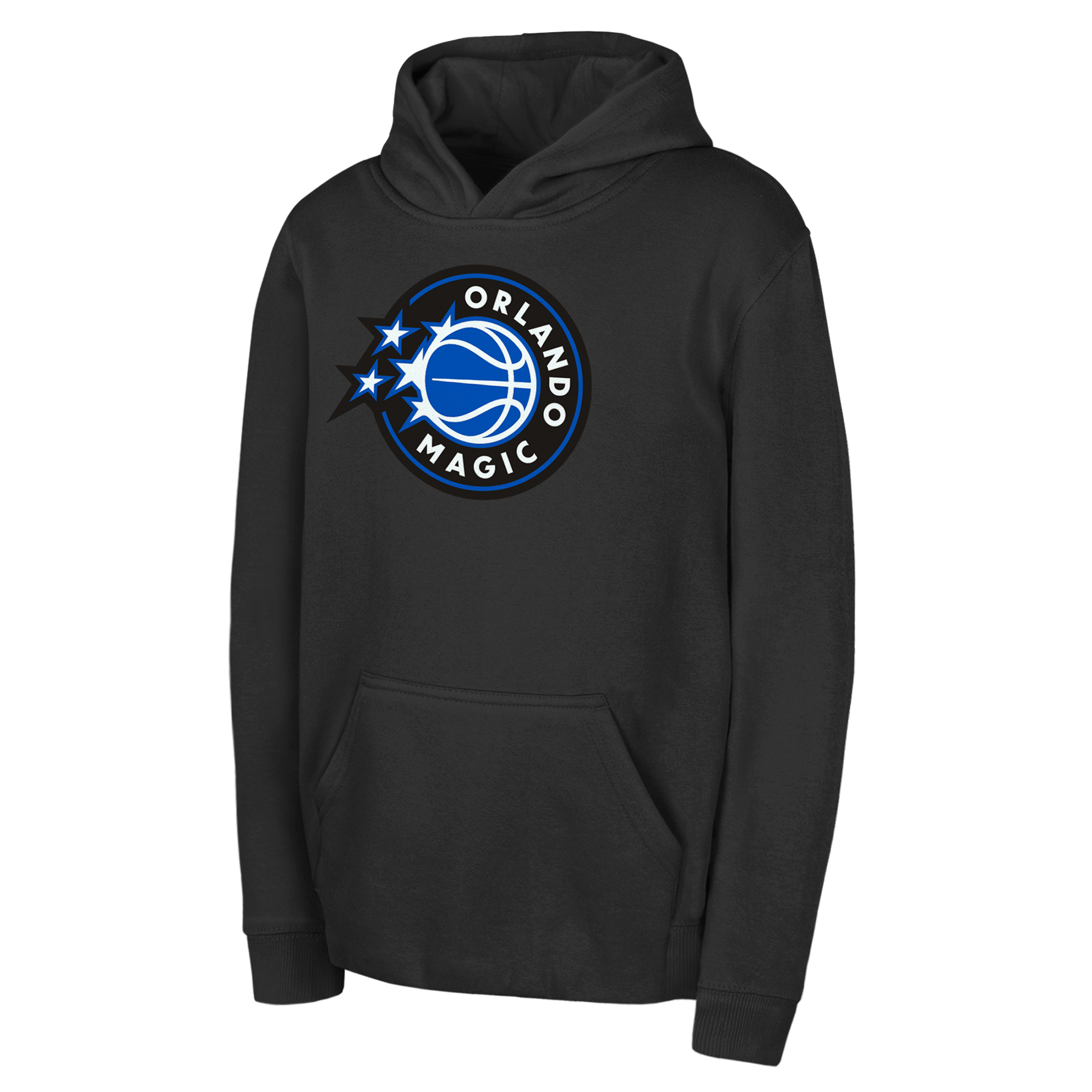 Youth Outerstuff Black Orlando Magic Primary Logo Pullover Hoodie