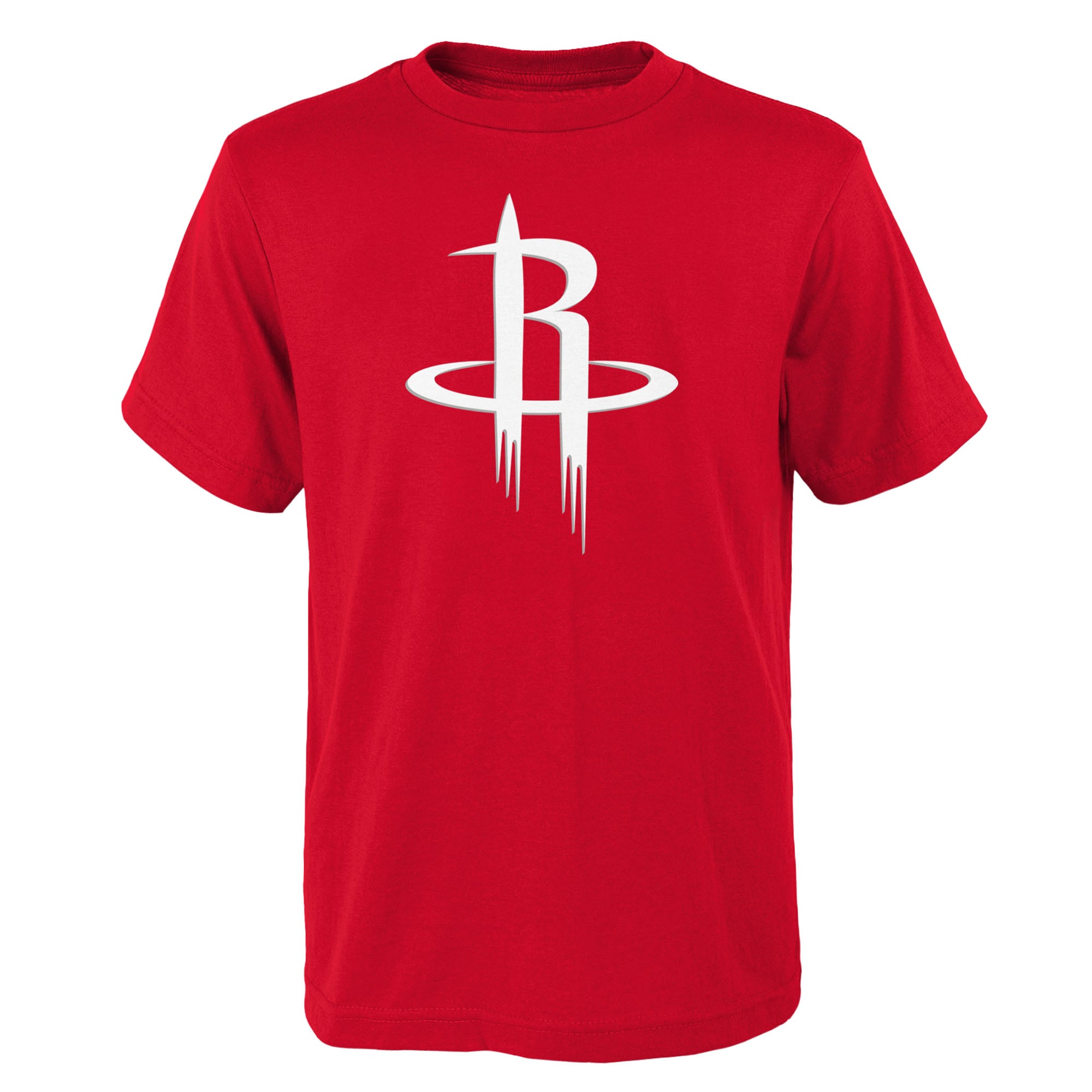 Youth Outerstuff Red Houston Rockets Primary Logo T-Shirt