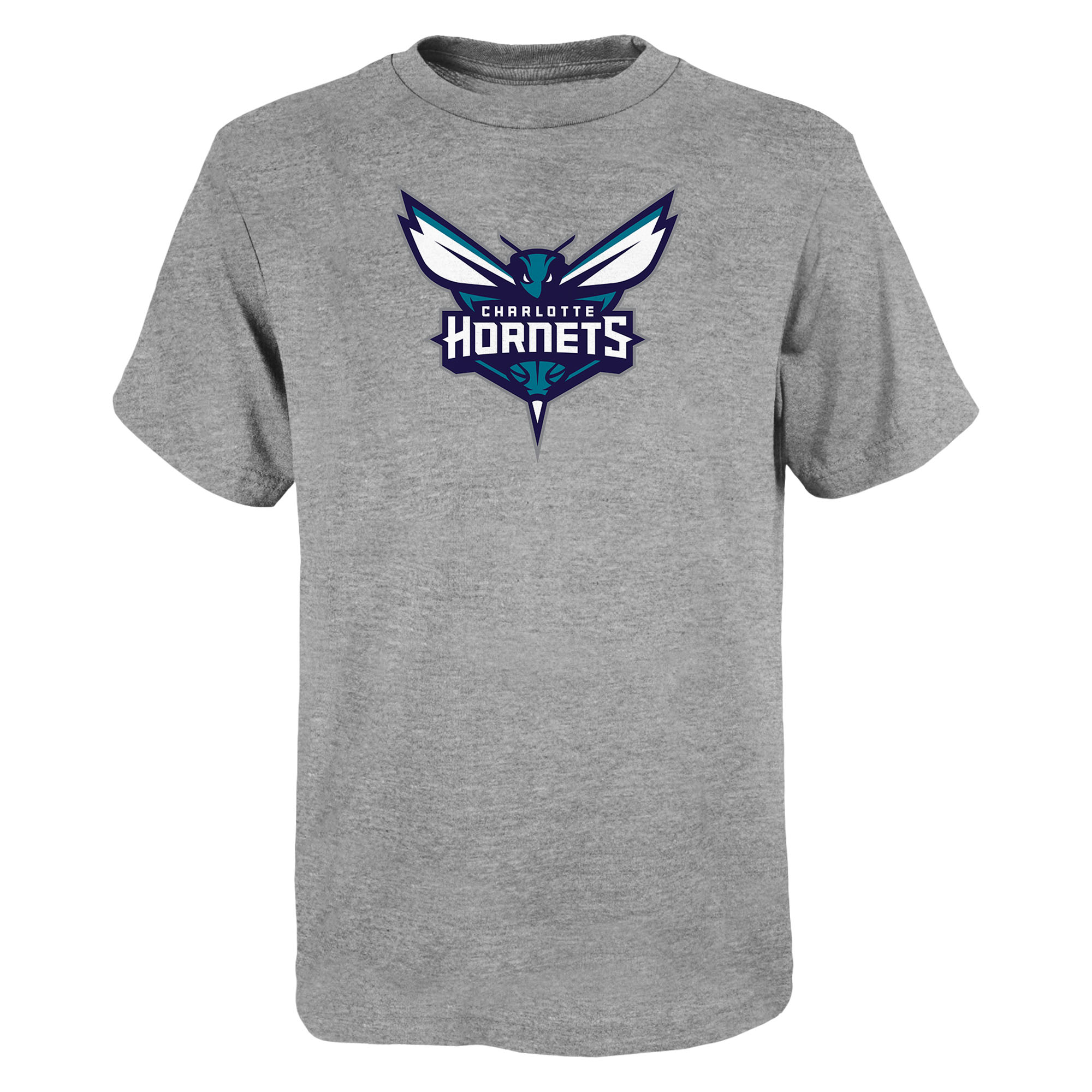Youth Outerstuff Gray Charlotte Hornets Primary Logo T-Shirt Youth Outerstuff Gray Charlotte Hornets Primary Logo T-Shirt