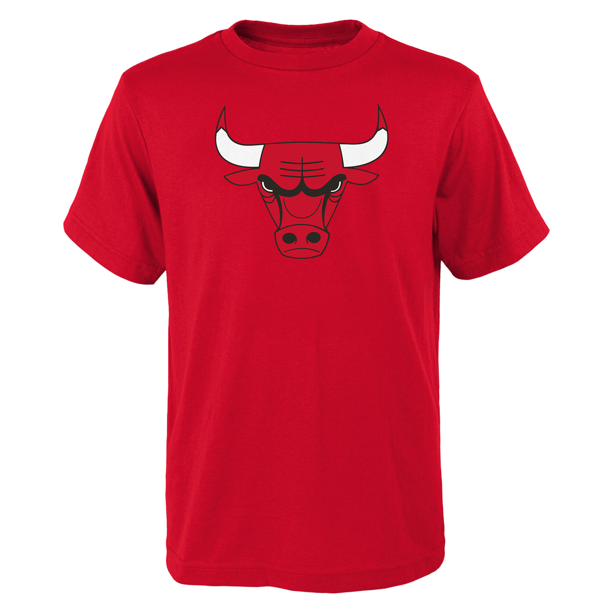 Youth Outerstuff Red Chicago Bulls Primary Logo T-Shirt