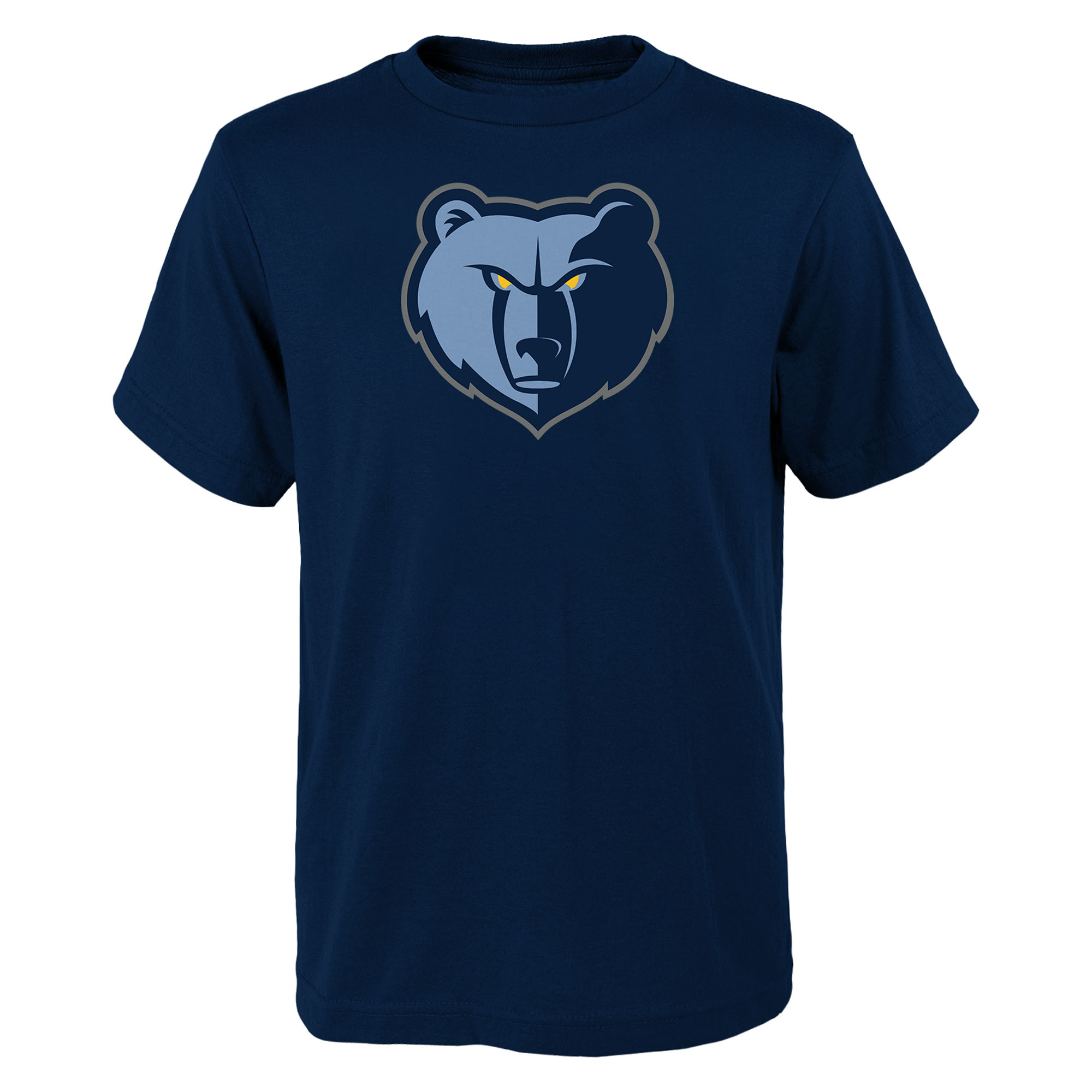 Outerstuff Big Boys' and Girls' Navy Memphis Grizzlies Primary Logo T-Shirt - Navy
