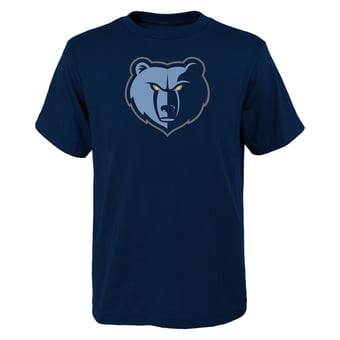 Youth Outerstuff Navy Memphis Grizzlies Primary Logo T-Shirt
