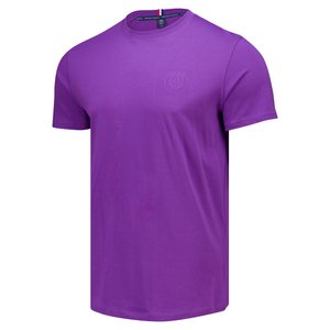T-Shirt PSG Essentials Logo Monochrome - Violet, vue 4