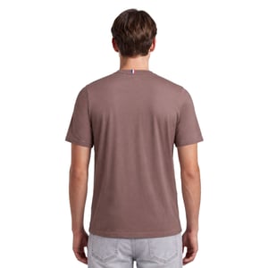 T-Shirt PSG Essentials Logo Monochrome - Marron, vue 3
