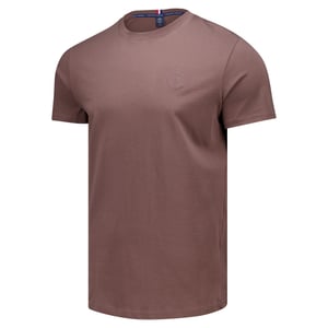 T-Shirt PSG Essentials Logo Monochrome - Marron, vue 4