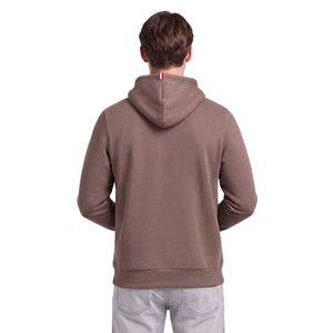 Sweat à capuche PSG Essentials à logo monochrome - Marron, vue 3