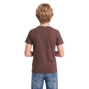T-Shirt PSG Essentials Logo Monochrome - Marron - Enfant, vue 3