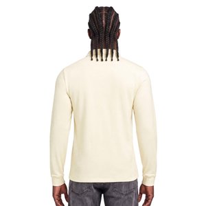Polo manches longues PSG Timeless - Beige clair, vue 3