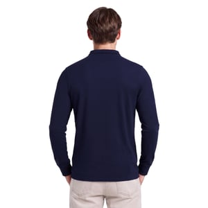 Polo à manches longues PSG Timeless - Bleu, vue 3