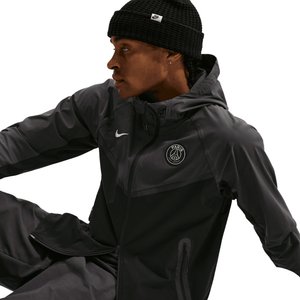 Veste PSG Nike Tech Woven Windrunner - Noir, vue 4