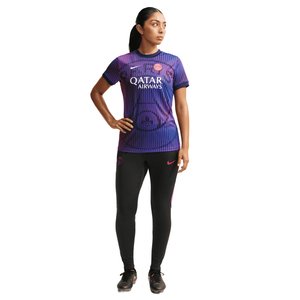 Maillot Pre-Match PSG Nike Dri-FIT Extérieur - Bleu - Femme, vue 5