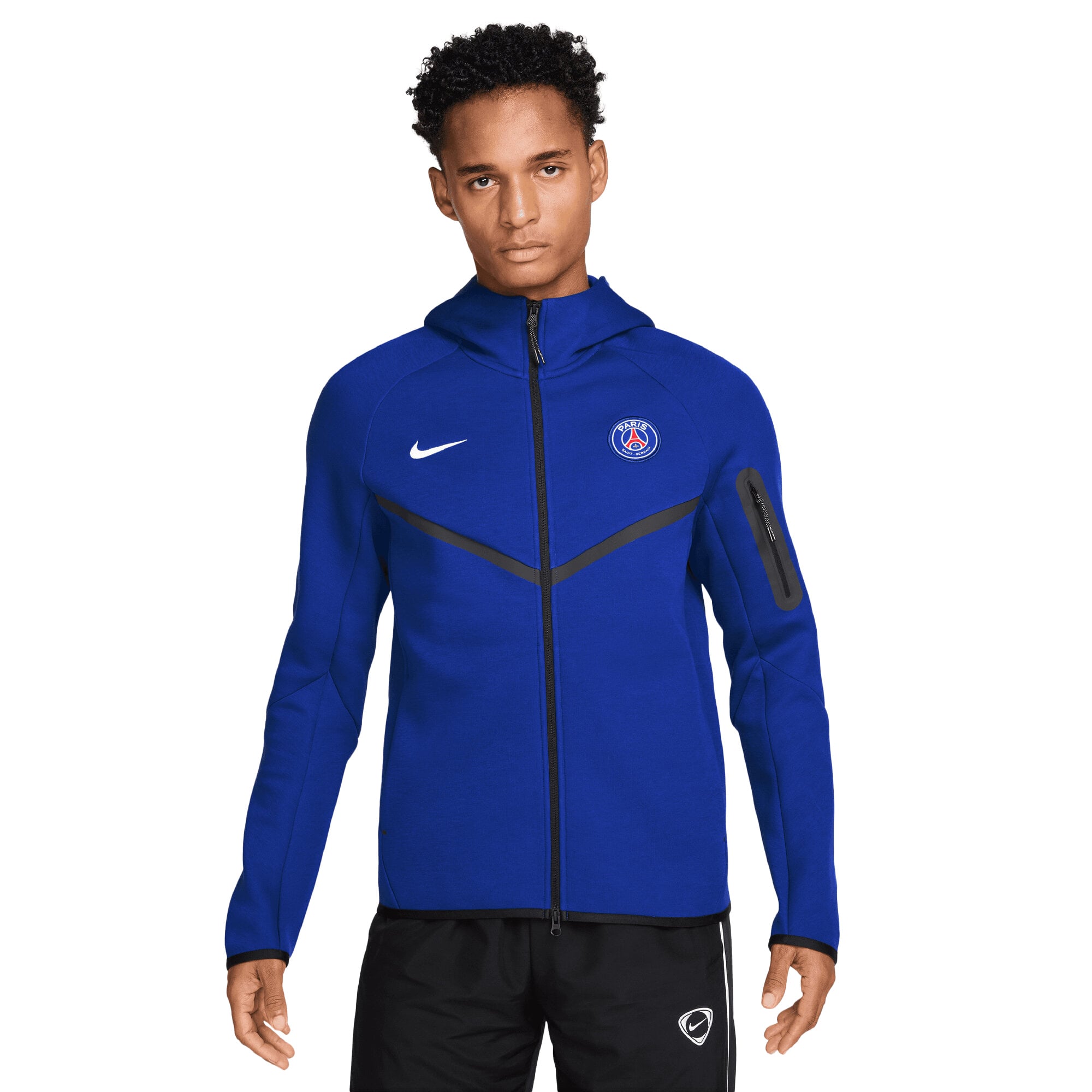 PSG Nike Tech Fleece Jacke - Altes Königsblau