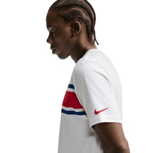 T-Shirt PSG Nike Crest - Blanc, vue 3
