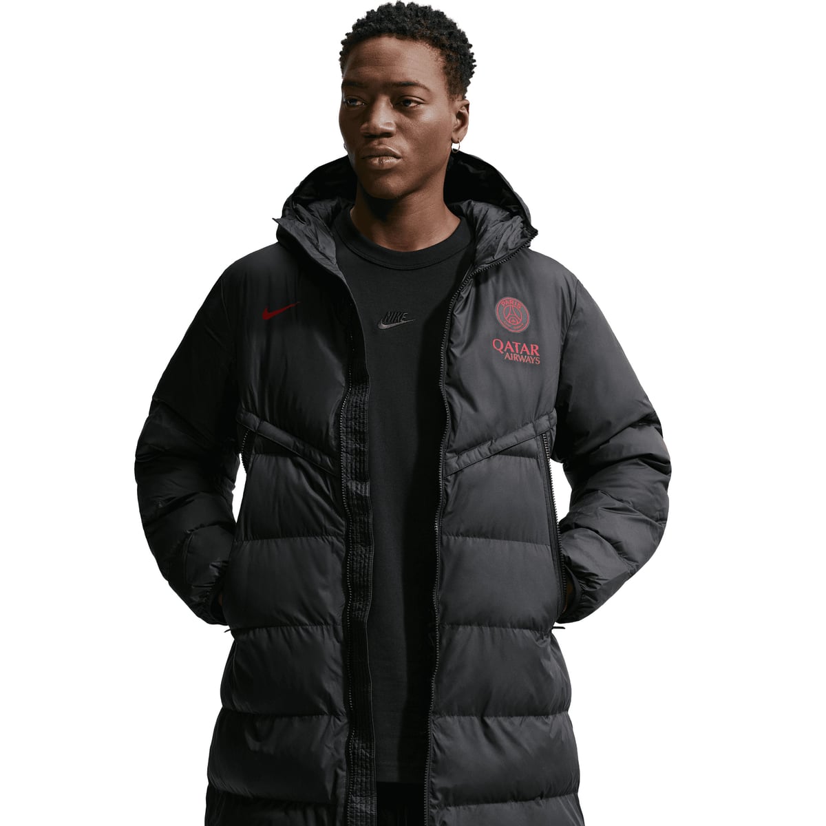 Parka PSG Nike Coaches - Noir
