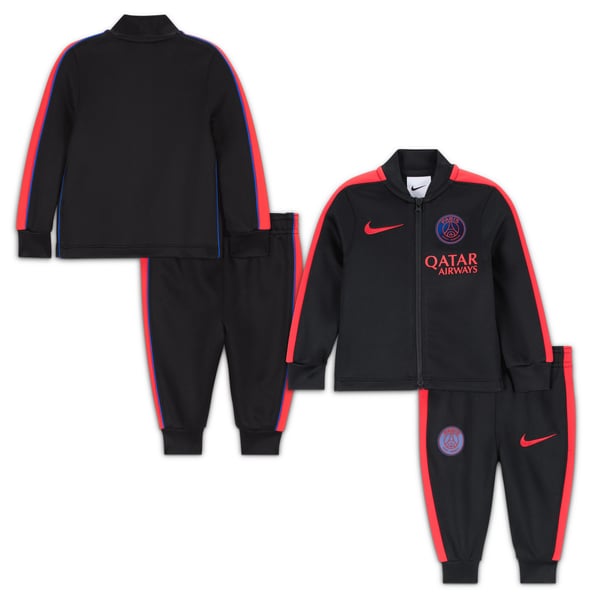 Survêtement d'entraînement PSG Nike Strike - Noir/Rouge - Bébé