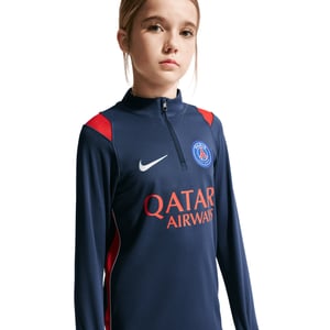 Haut d'entraînement de foot en maille Nike Dri-FIT Paris Saint-Germain Academy Pro pour pré-ado - Bleu, vue 5