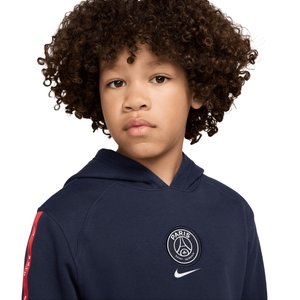 Sweat à capuche PSG Nike Fleece - Bleu - Enfant, vue 4
