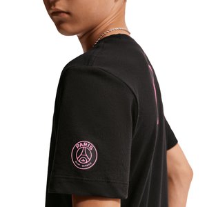 T-shirt Nike Paris Saint-Germain pour pré-ado - Noir, vue 4