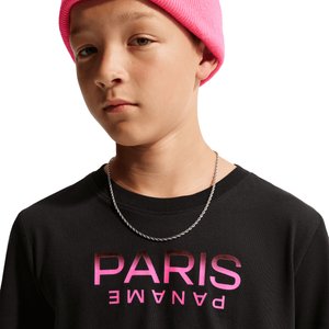 T-shirt Nike Paris Saint-Germain pour pré-ado - Noir, vue 5