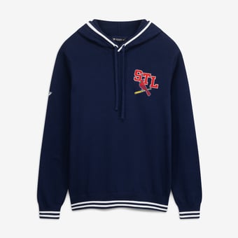 Men's Levelwear  Navy St. Louis Cardinals Sportsman Hoodie