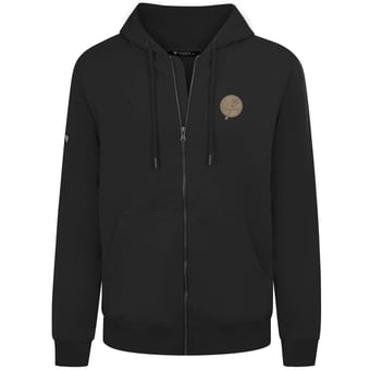 Men's Levelwear  Black New York Yankees Podium Full-Zip Hoodie